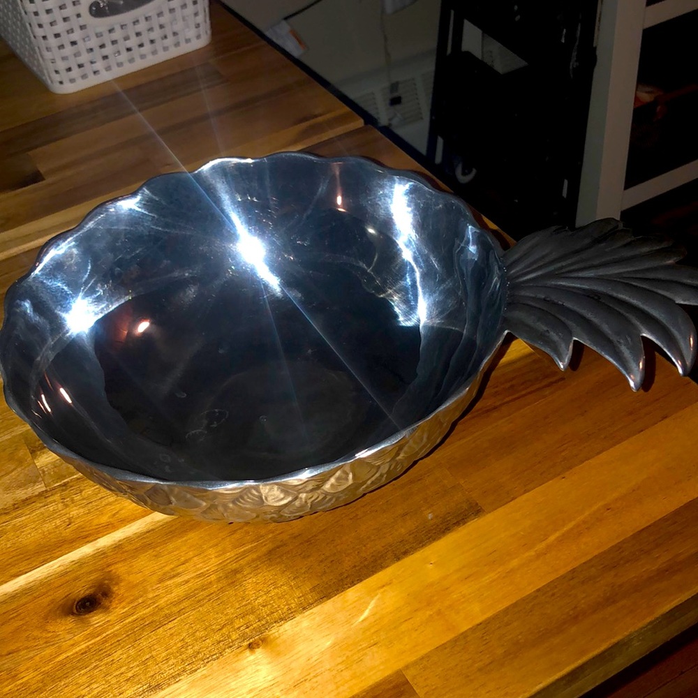 Serving platter, Silver